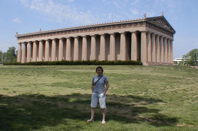 Loco at the Parthenon