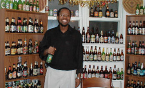 Kenyan in the Beer Room